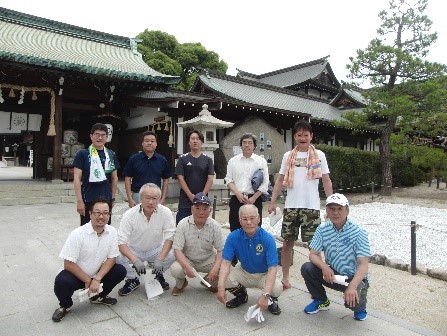 清掃奉仕活動 佐賀七賢人顕彰碑周辺