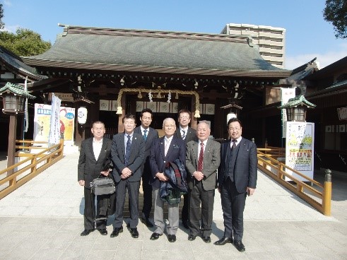 クラブの繁栄ご祈願