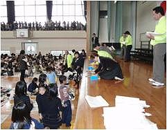 第11回佐賀県児童生徒『のびのび席書大会』