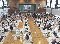 第1２回佐賀県児童生徒『のびのび席書大会』